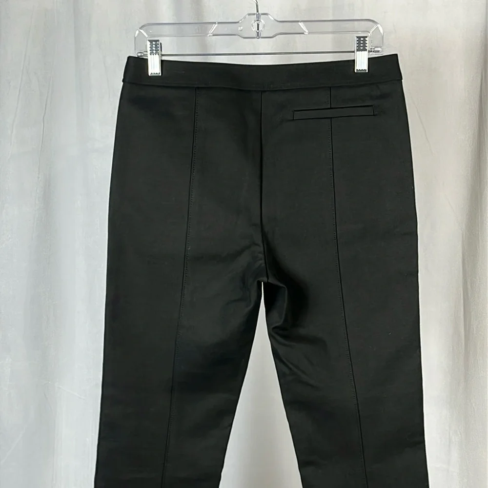 Tory Burch Vanner Ponte Seamed Pants in‎ Black.
